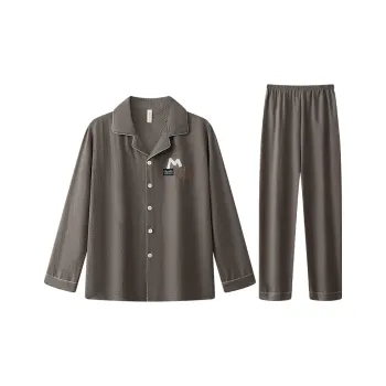 William Pajama Set Men's Dark Brown