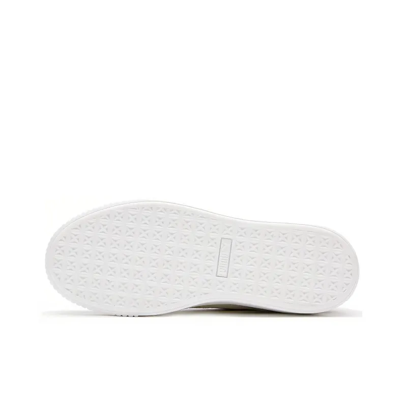PUMA Suede Plat Form Plaid 'Black' Women's-6