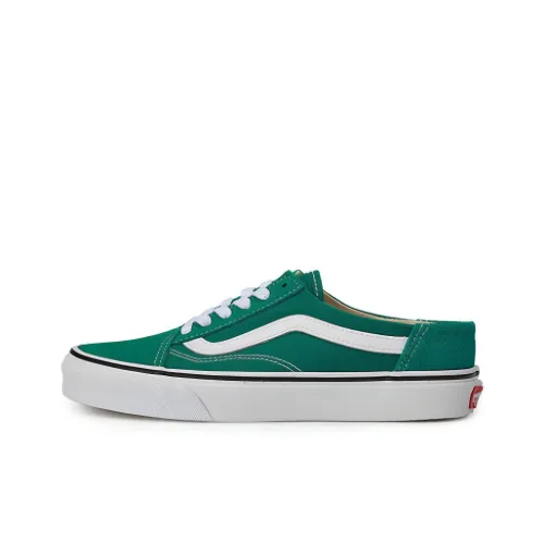 Vans Old Skool Skateboard Shoes Unisex Low-Top Green