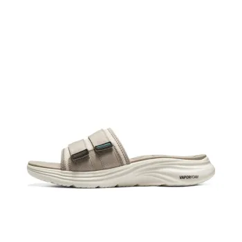 Skechers Sport Abrasion Resistant Slide Slippers Men's Taupe