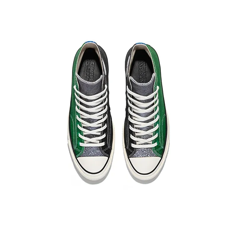 Converse Chuck Taylor All Star 70 Hi Jw Anderson Glitter Gutter Green Black-3