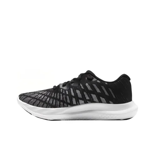 Under Armour Charged Breeze 2 Running Shoes Men Low-Top Black/White