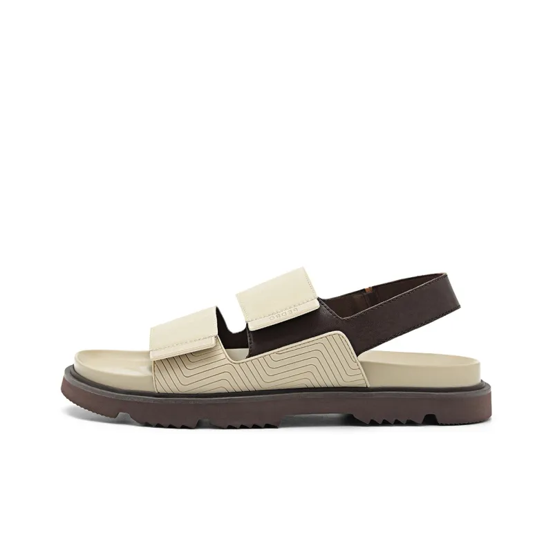 PEDRO Beach Sandals Men Black/Sand-5