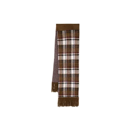 BAPY BY *A BATHING APE® Check-pattern Fringed-edge Scarf