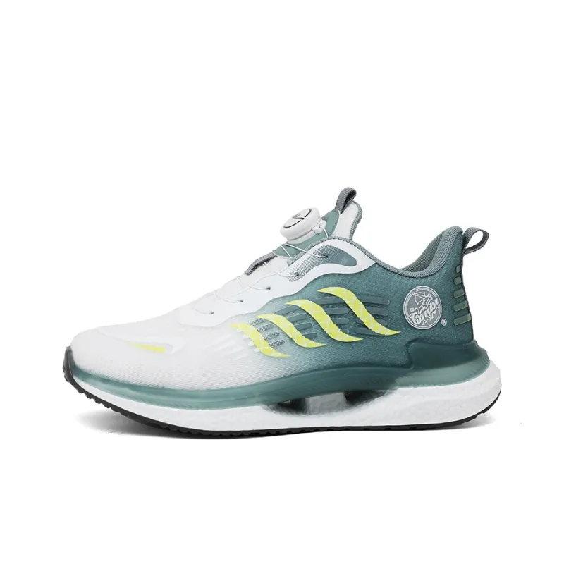 WARRIOR Running Shoes Men Low Top Black-0