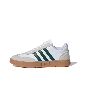 Adidas Neo Gradas Low Trainers Cushioning Wear Resistant Low Top Skateboard Shoes Unisex White Green