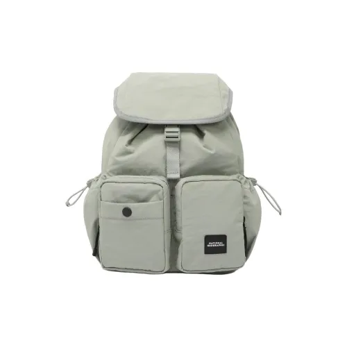 NATIONAL GEOGRAPHIC Nylon Backpack Unisex Khaki