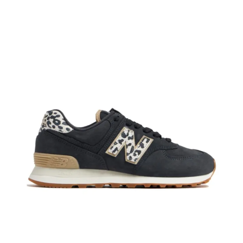 New Balance 574 Phantom Leopard Gum Women's-1