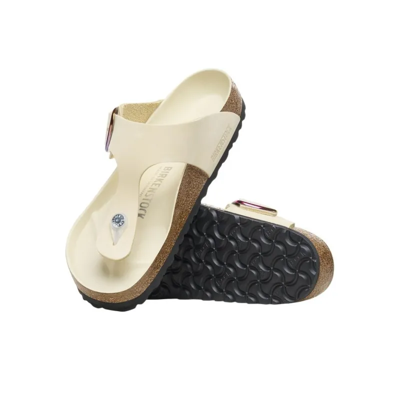 Birkenstock Flip Flops Women's Beige-5