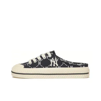 MLB Playball Mule Low Top Skateboard Shoes Unisex Black