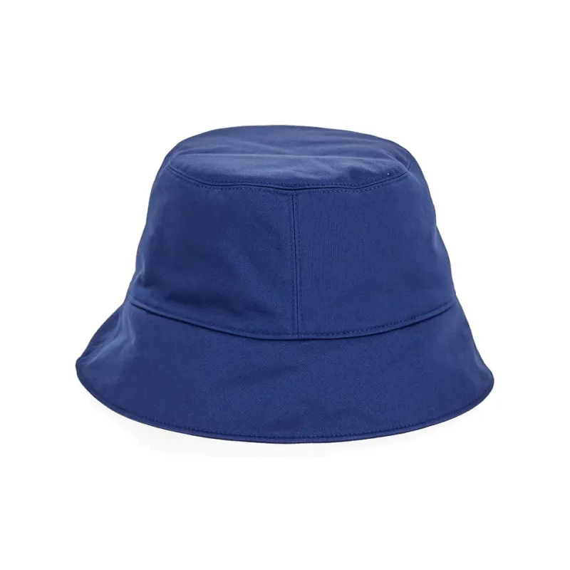OFF-WHITE Cotton Bucket Hats Unisex Blue-1
