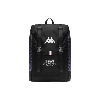 Kappa Polyester Backpack Regular Unisex Black