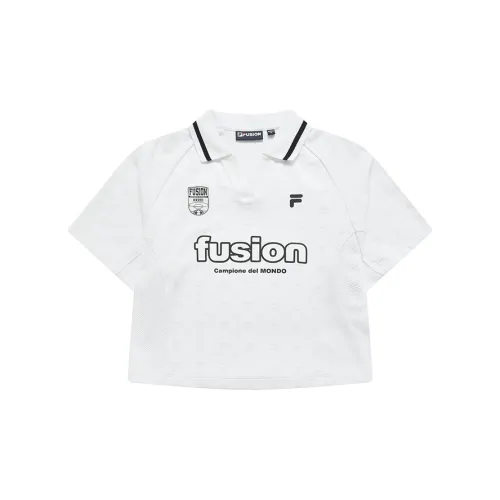 FILA FUSION INLINE Polo Shirts Women's White