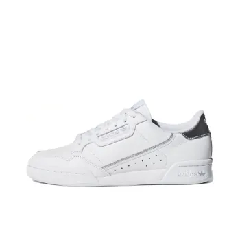 Adidas Originals Continental 80 Cloud White Silver Metallic Women's