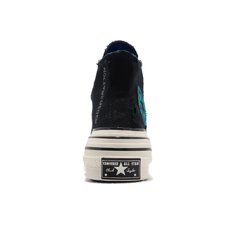 Converse Chuck Taylor All Star 70 Hi Hacked Heel Tear Away Black Blue-3