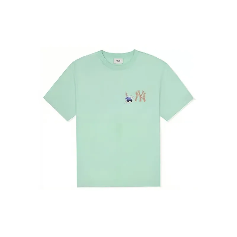 MLB New York Yankees T Shirts Unisex Light Green-1