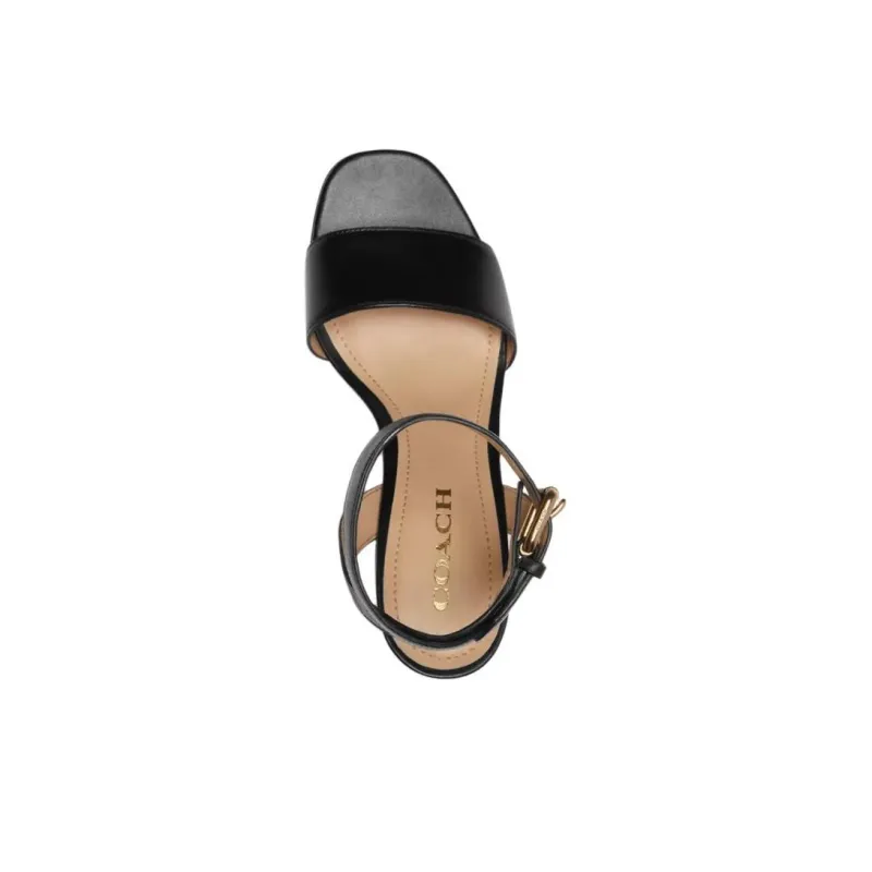 COACH Shelby Fashion Sandal 8.2cm Women's Black-3