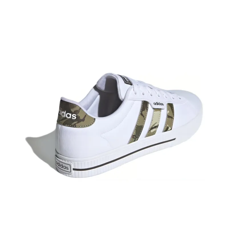 Adidas Daily 3.0 Cloud White Olive Strata Shadow Olive-3