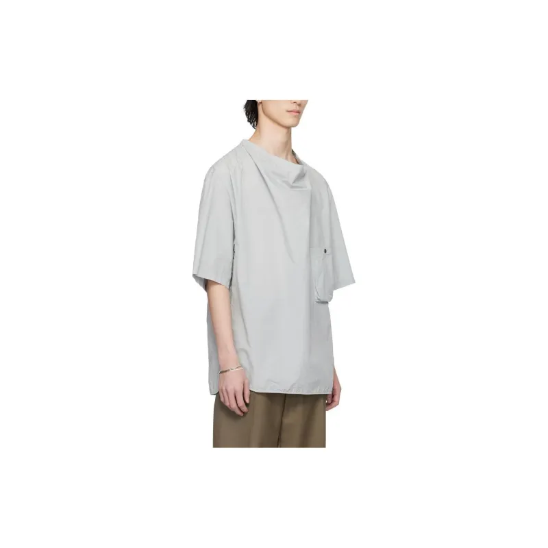Lemaire Short Sleeved Draped T Shirt-1