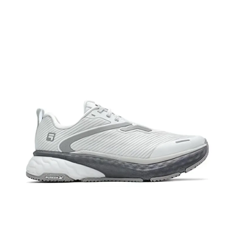 FILA SPD CHEETAH Cushioned Slip Resistant Low Top Casual Running Shoes Men's White Gray-1