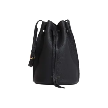 MANSUR GAVRIEL Leather Bucket Bag, Shoulder Bag, Crossbody Bag Women's Black
