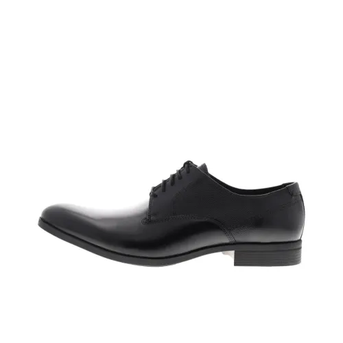 Clarks Dress Shoes Men Low-Top Black