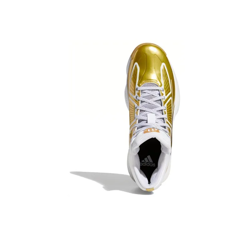 Adidas D Rose 10 Metallic Gold-3