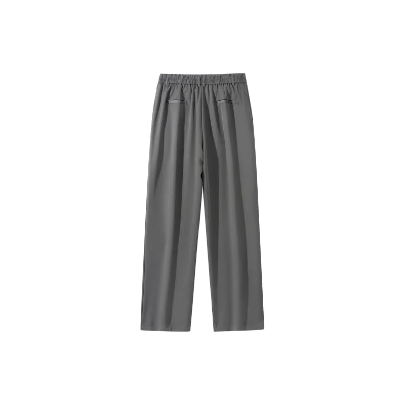 PAEFA Casual Pants Men's Dark Gray-1