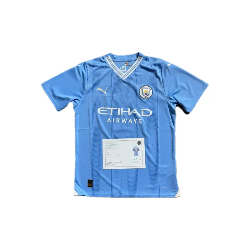 EM Haaland Includes Certification Certificate Not Framed Football Jerseys-1