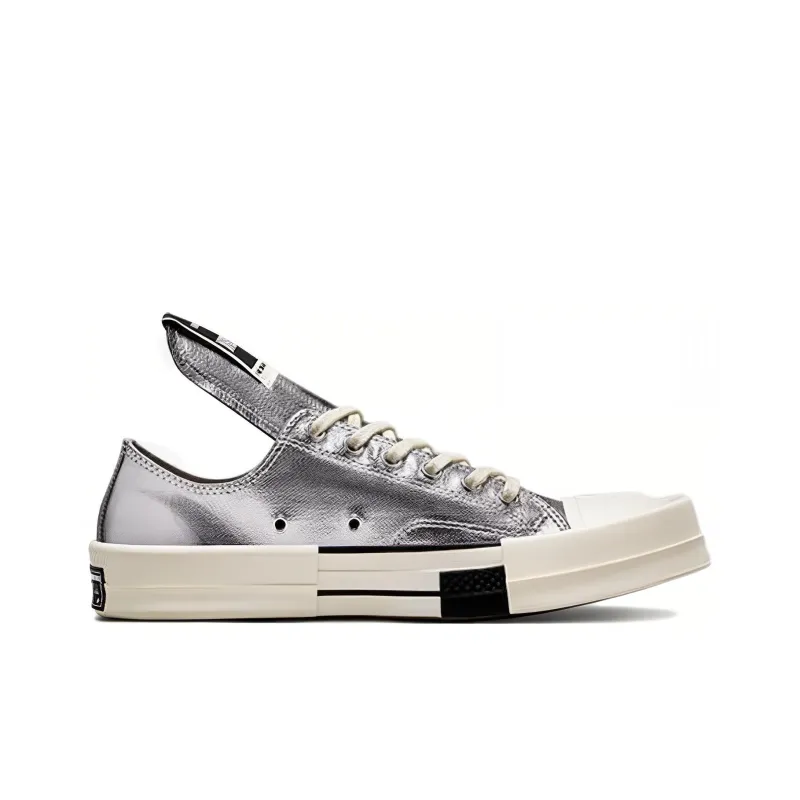 Converse Turbodrk Chuck Taylor All Star 70 Ox Rick Owens Drkshdw Silver White-1