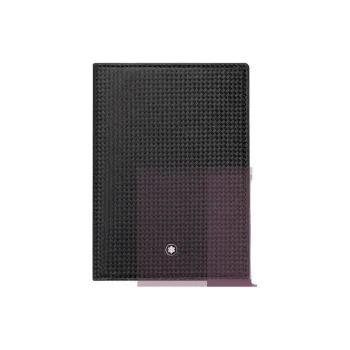 MONTBLANC Cow Leather Passport Holder Men's Black