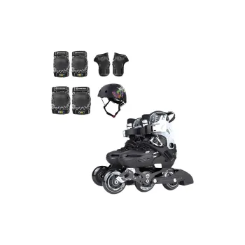 FLYING EAGLE Roller Skate Set ABS Hard Shell \ EPS Foam Casual, Commuting Unisex 28 32 S\M Black, Blue, Pink