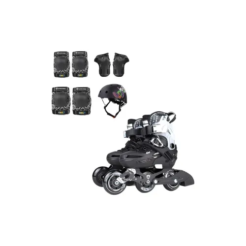FLYING EAGLE Roller Skate Set ABS Hard Shell \ EPS Foam Casual, Commuting Unisex 28 32 S\M Black, Blue, Pink