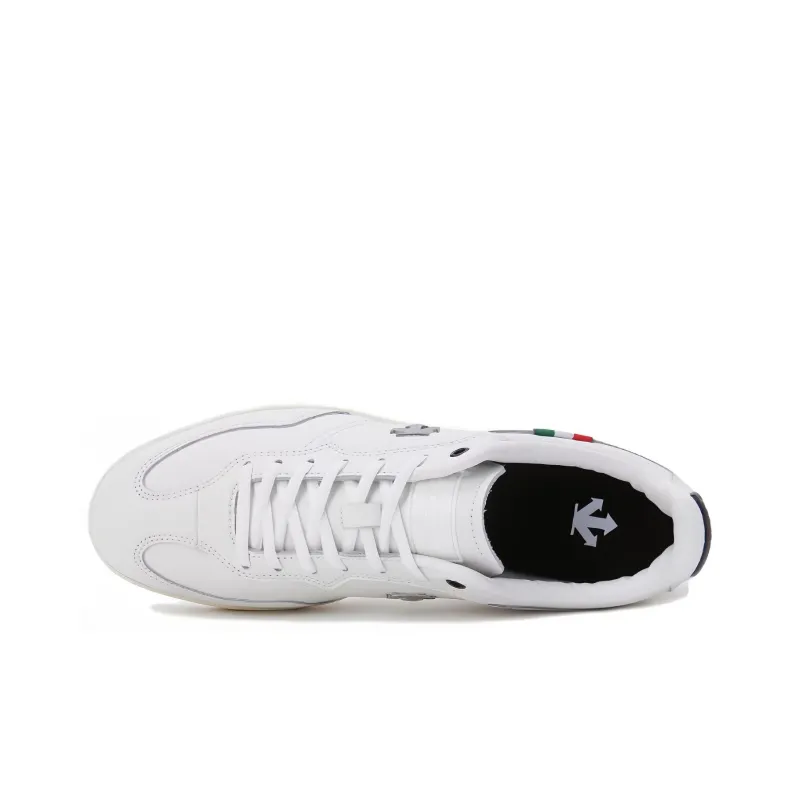DESCENTE Non slip Lightweight Low Top Skateboard Shoes Unisex White-2