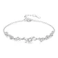 925 Sterling Silver-Sweetheart Girlish Knot Bracelet
