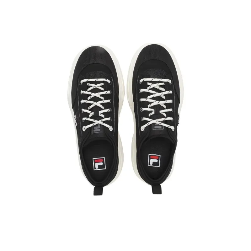 FILA ROCK Low Top Canvas Shoes Men's Black-2