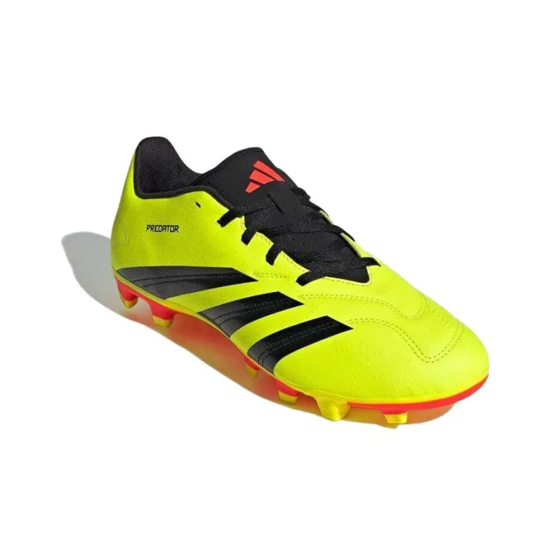Adidas Predator CLUB MG Rubber Short Studs Cushioning Anti Slip Wear Resistant Breathability Soccer Shoes Unisex Yellow-2