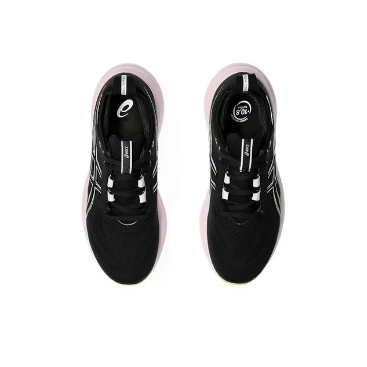 Asics Gel Nimbus 26 Black Neon Lime Women's-3