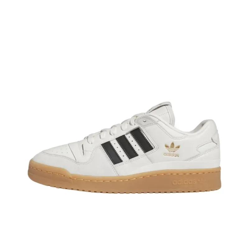 Adidas Forum 84 Low Cl White Black Gum-0