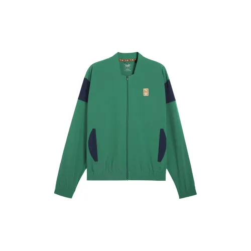 PUMA FIRST MILE Co-branded Series Jackets Men Dark Green