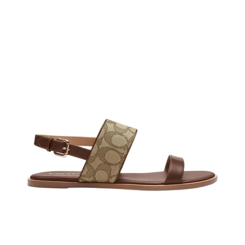 COACH Harley Fashion Sandal Women's Brown-1