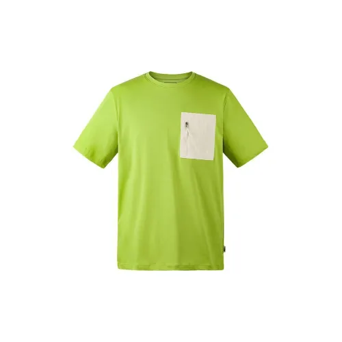 THE NORTH FACE T-Shirts Men Apple Green