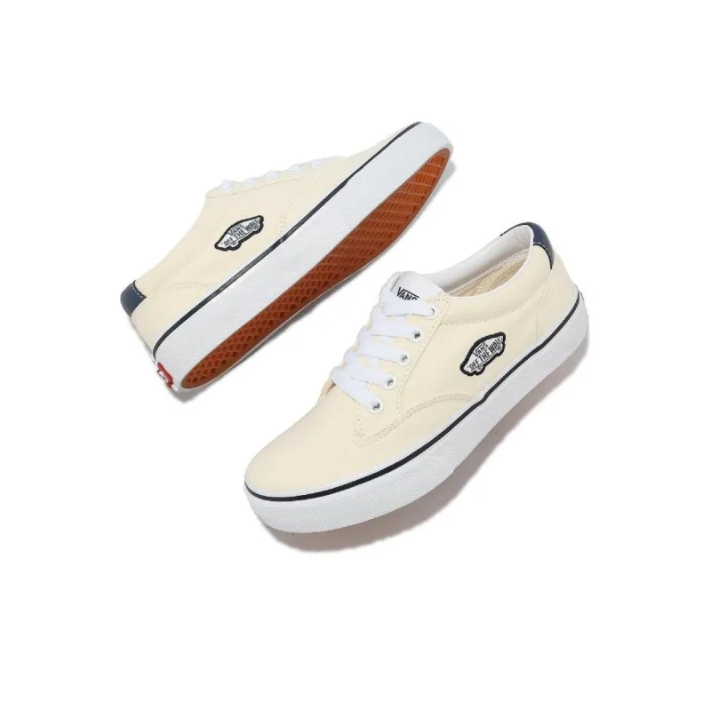 Vans V320 Jets Icon Lightweight Wear Resistant And Slip Resistant Low Top Canvas Shoes Unisex Ecru-4