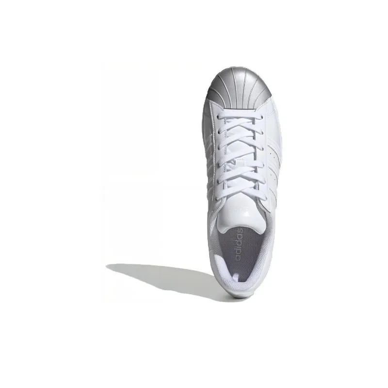 Adidas Originals Superstar 'White Silver' Women's-3