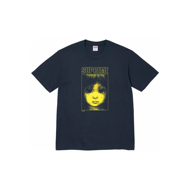 Supreme Margaret Keane Teardrop Tee Marine Blue/Navy L - POIZON 