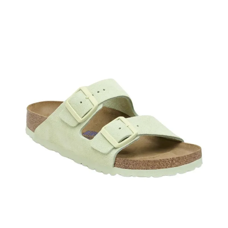 Birkenstock Arizona Soft Footbed EVA Slip-Resistant Slide Slippers Unisex Green-2