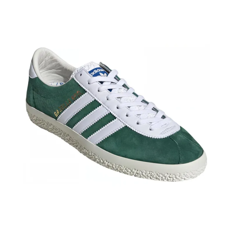 Adidas Gazelle Spzl Dark Green White-2