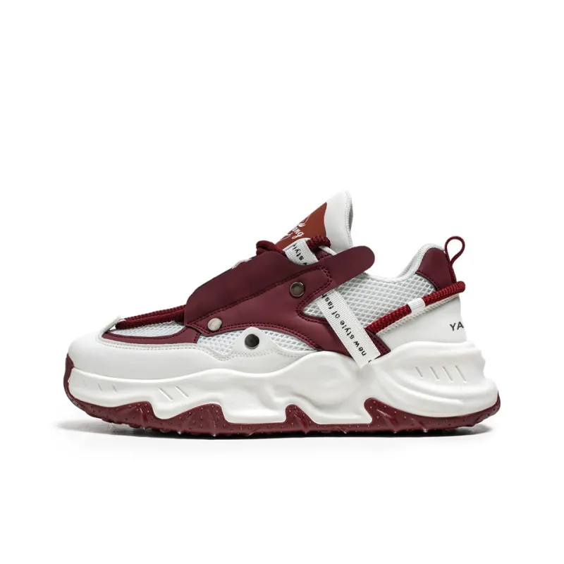 Yalu Lightweight Low Top Chunky Sneakers Men's-3