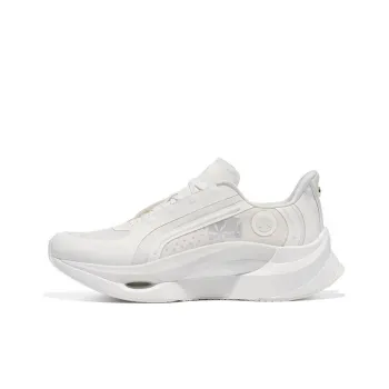 LI NING 1990 Glimpse Anti Slip Wear Resistant Low Top Casual Shoes Men's Ecru
