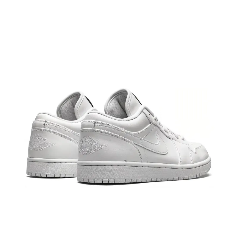 JORDAN 1 Low Triple White-3